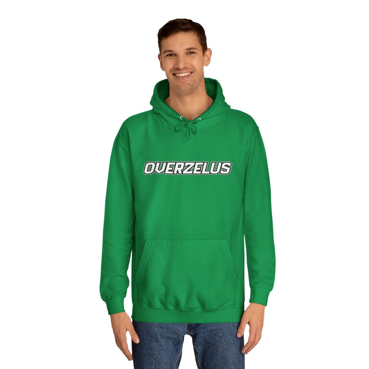 Unisex College Hoodie - Overzelus Urban Style - OVERZELUS