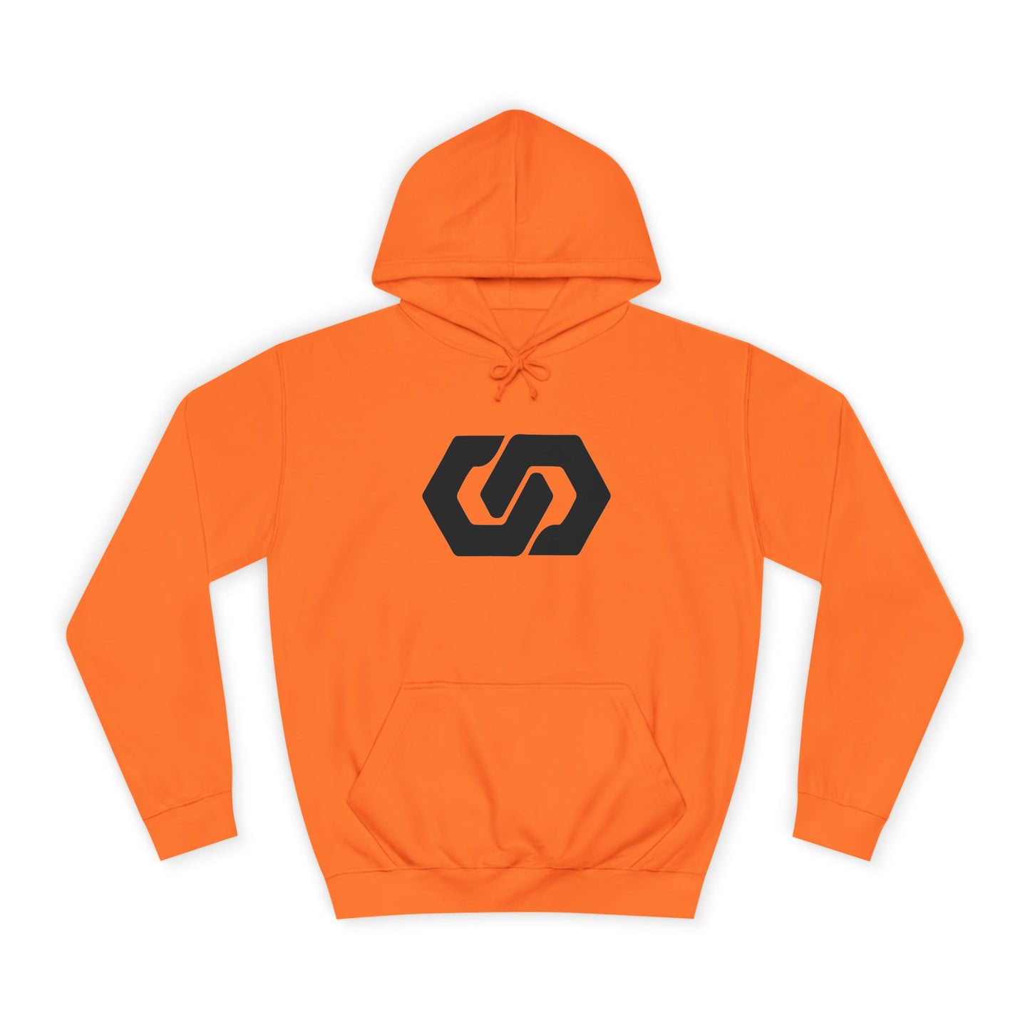 Unisex College Hoodie - Minimalist Logo Design - OVERZELUS