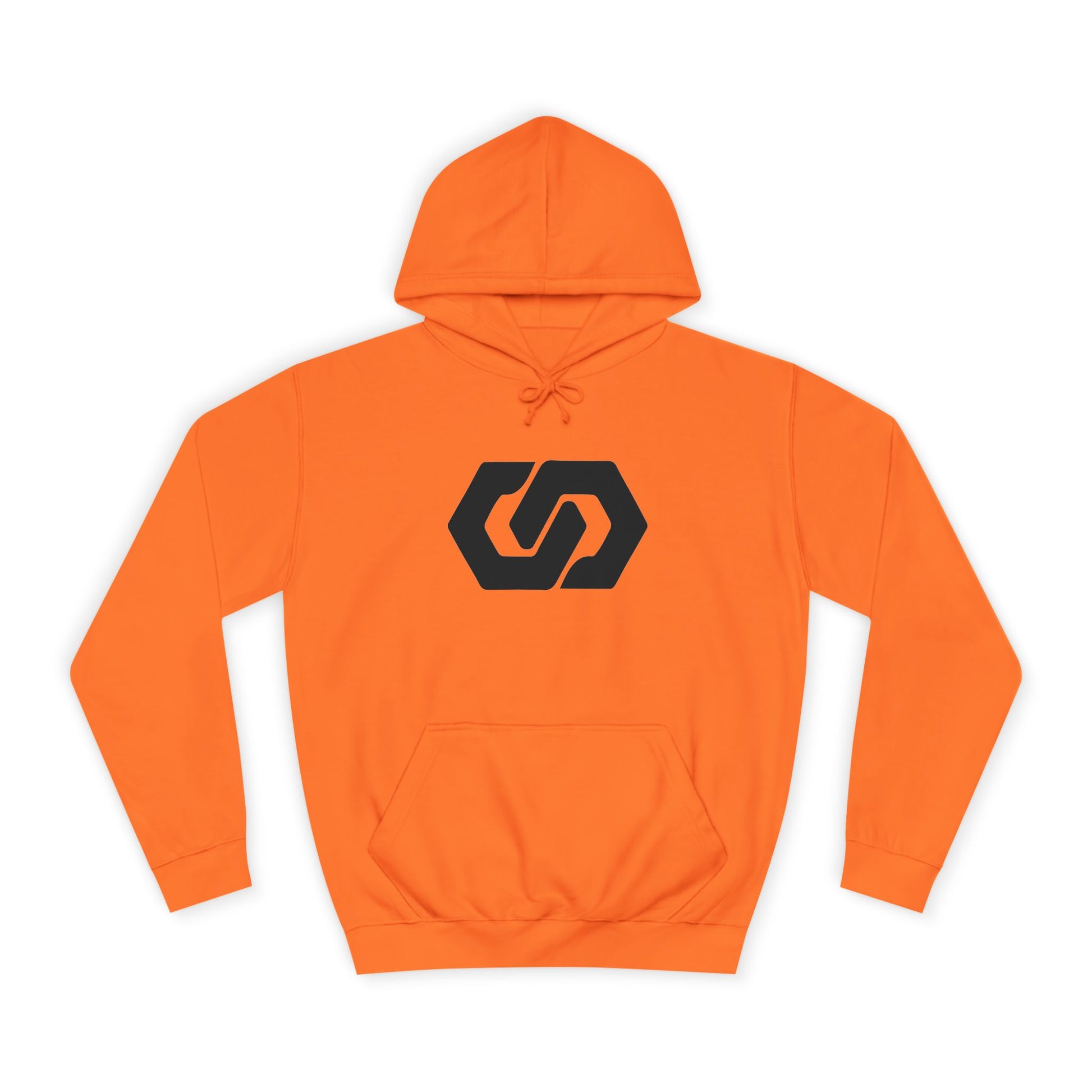 Unisex College Hoodie - Minimalist Logo Design - OVERZELUS