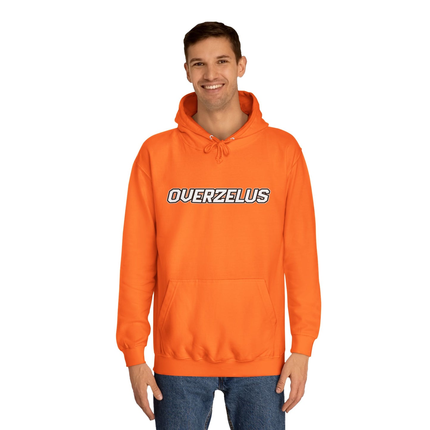 Unisex College Hoodie - Overzelus Urban Style - OVERZELUS
