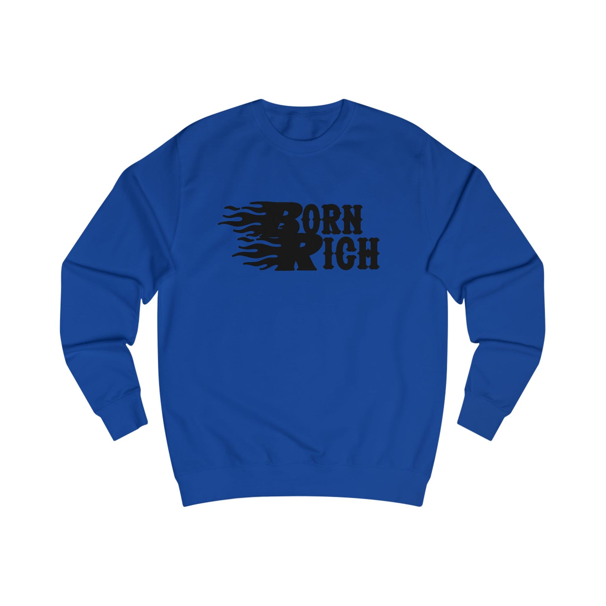 'Born Rich' Unisex Sweatshirt – Trendy Streetwear - OVERZELUS