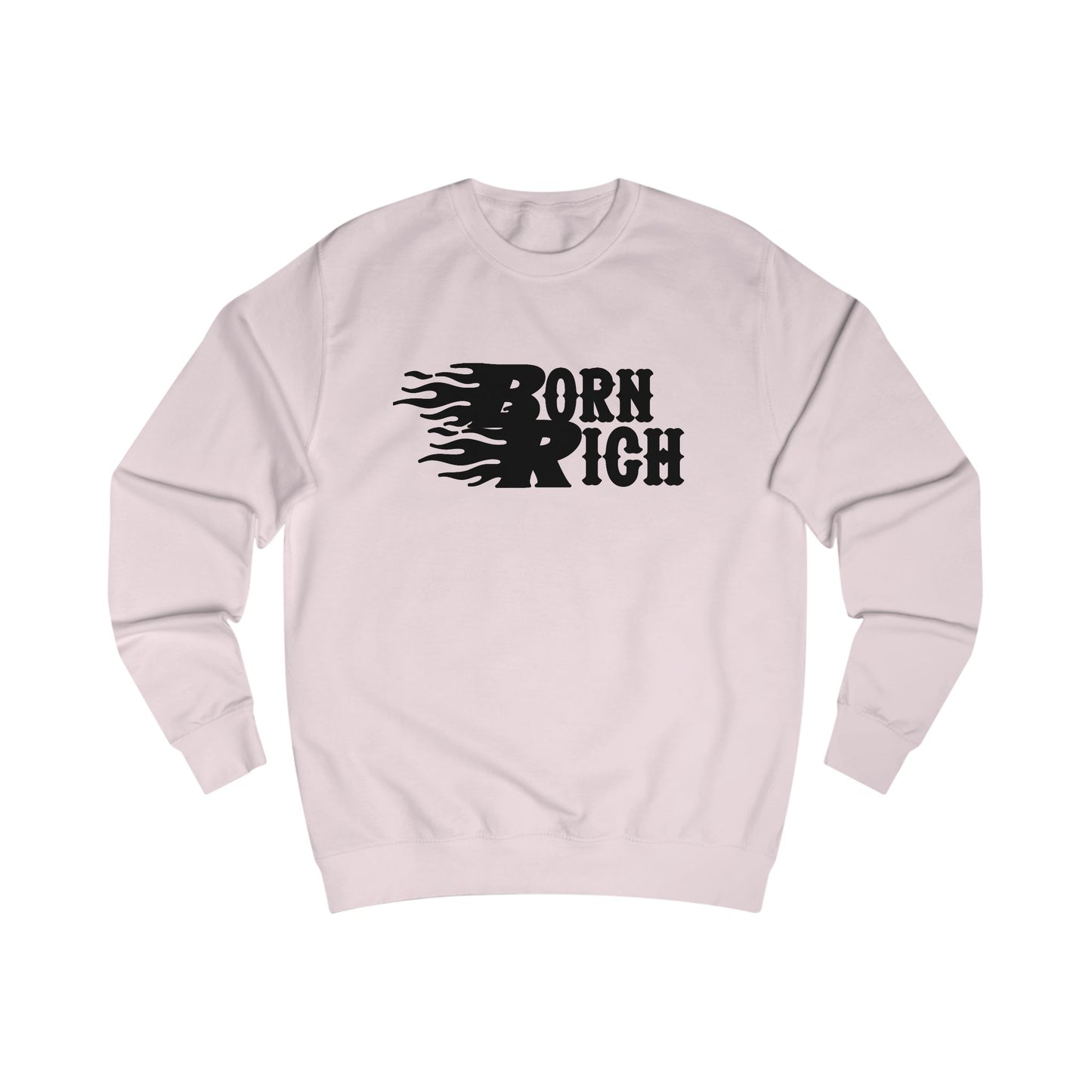 'Born Rich' Unisex Sweatshirt – Trendy Streetwear - OVERZELUS