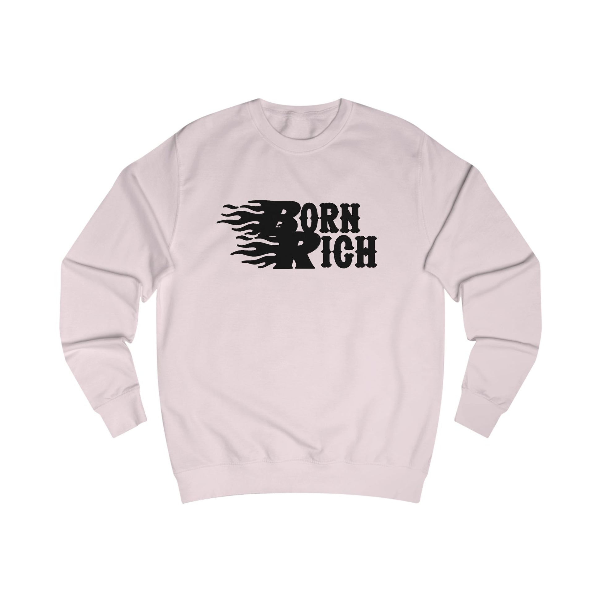 'Born Rich' Unisex Sweatshirt – Trendy Streetwear - OVERZELUS