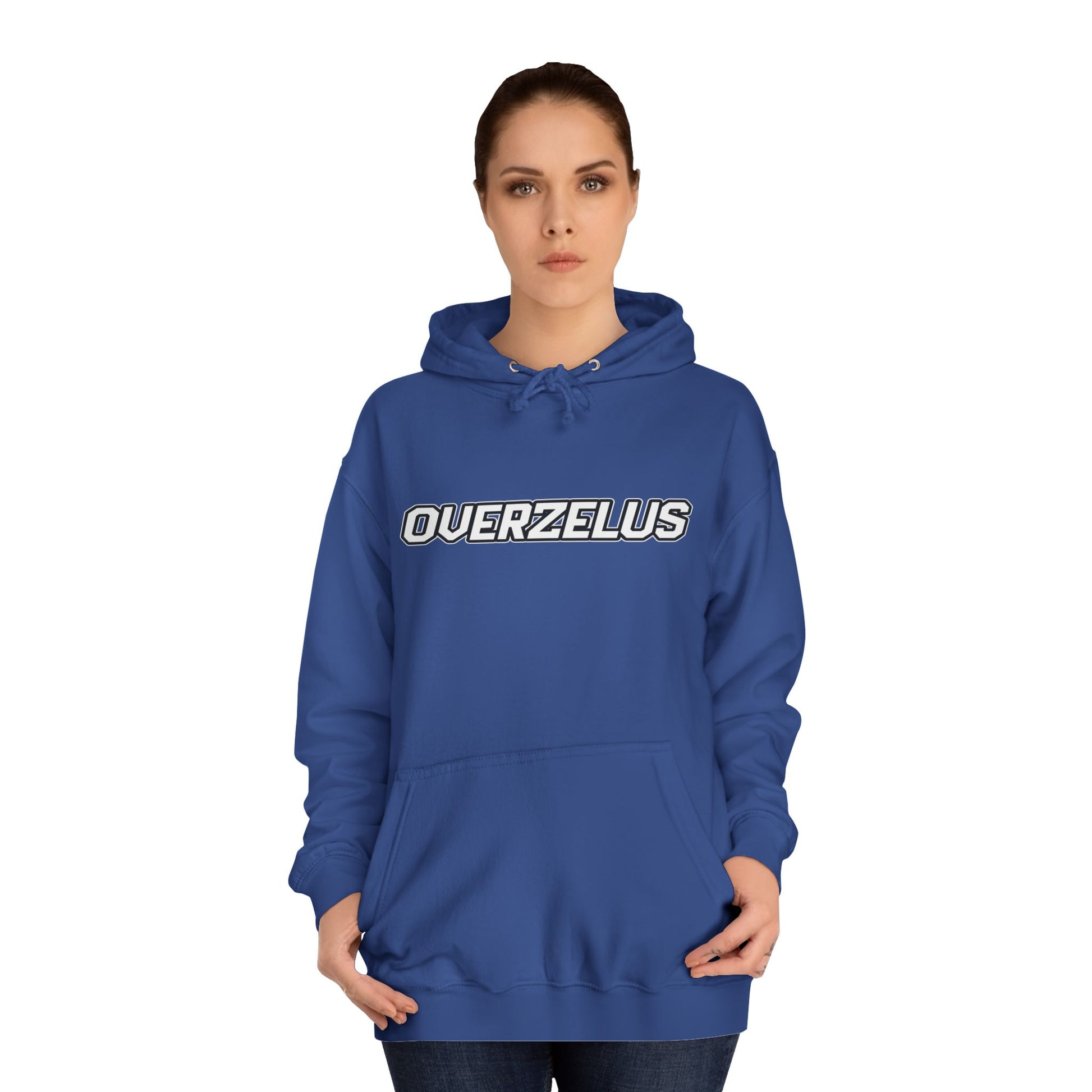Unisex College Hoodie - Overzelus Urban Style - OVERZELUS