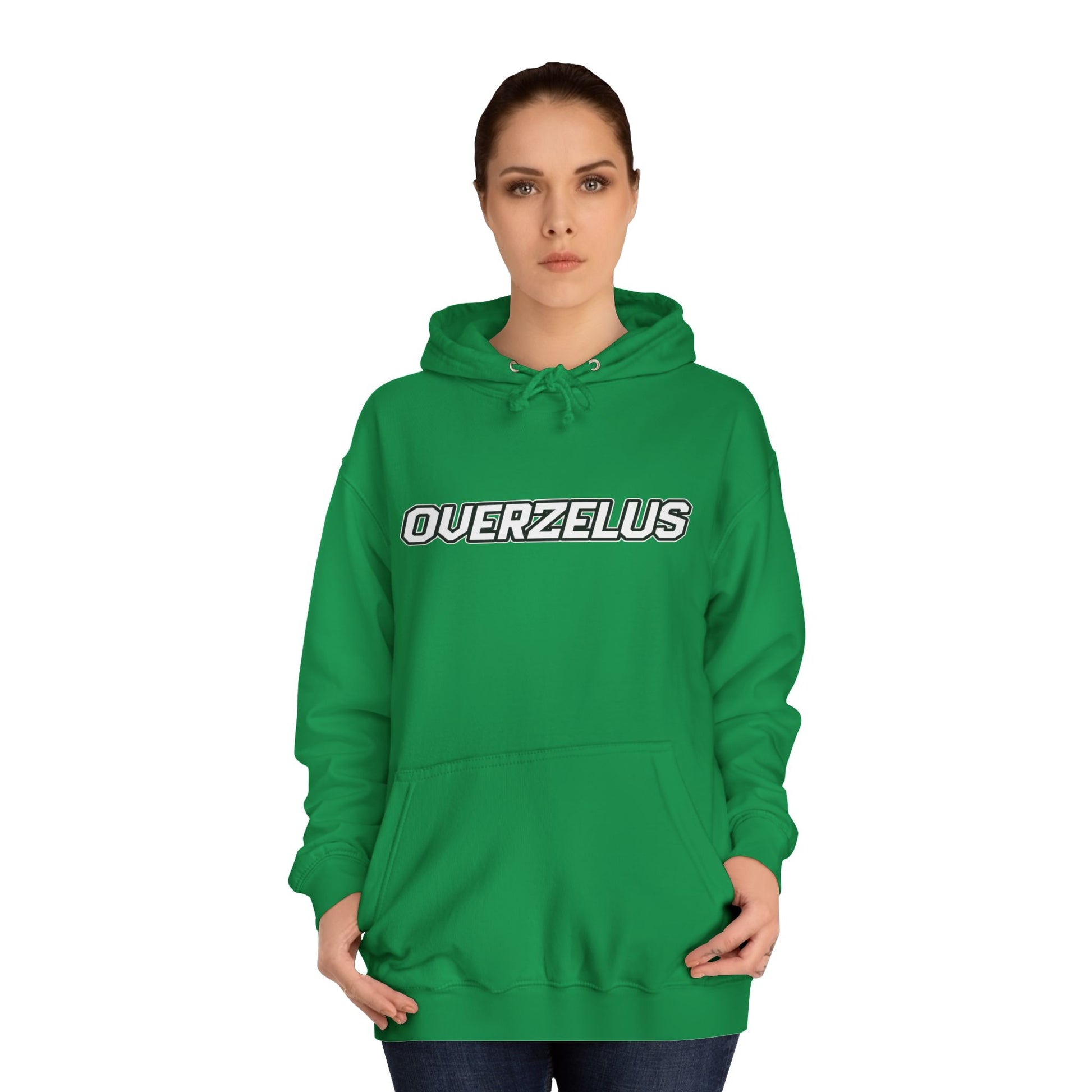 Unisex College Hoodie - Overzelus Urban Style - OVERZELUS