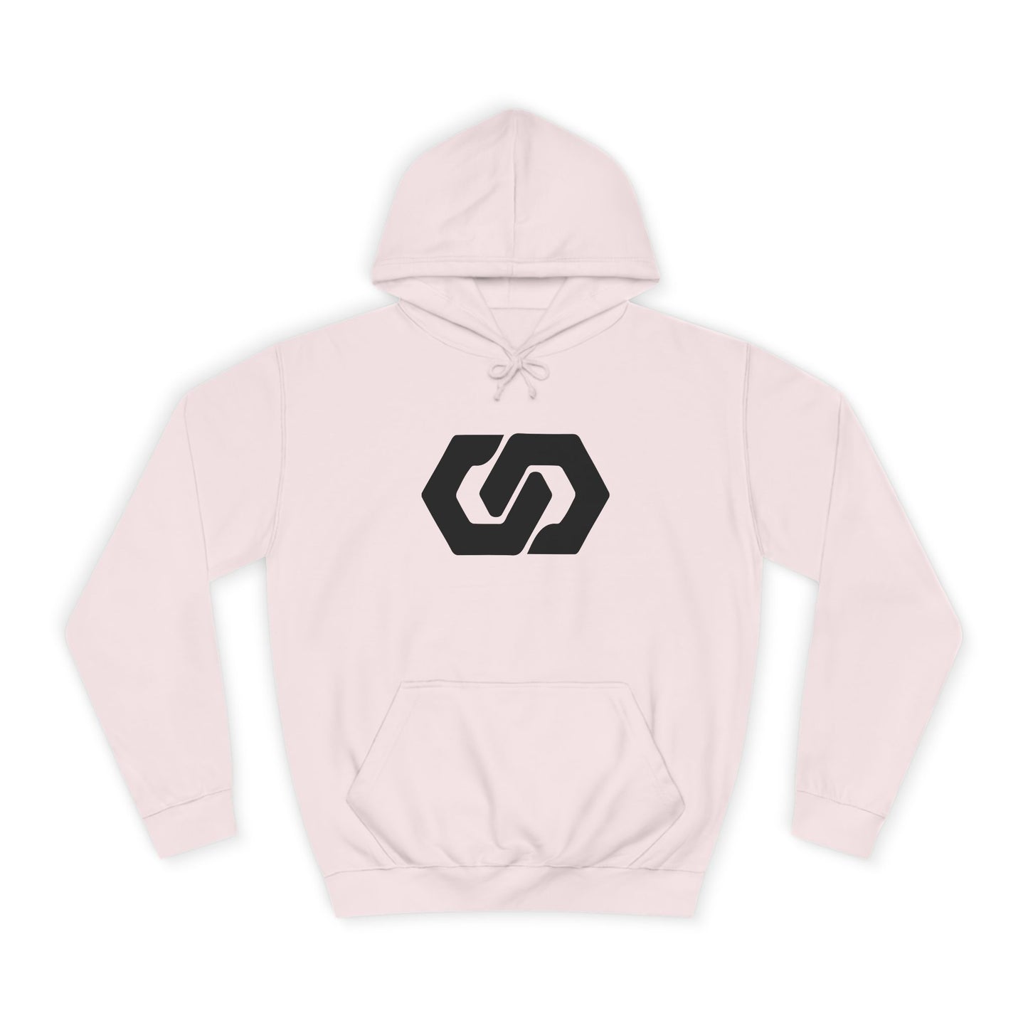 Unisex College Hoodie - Minimalist Logo Design - OVERZELUS