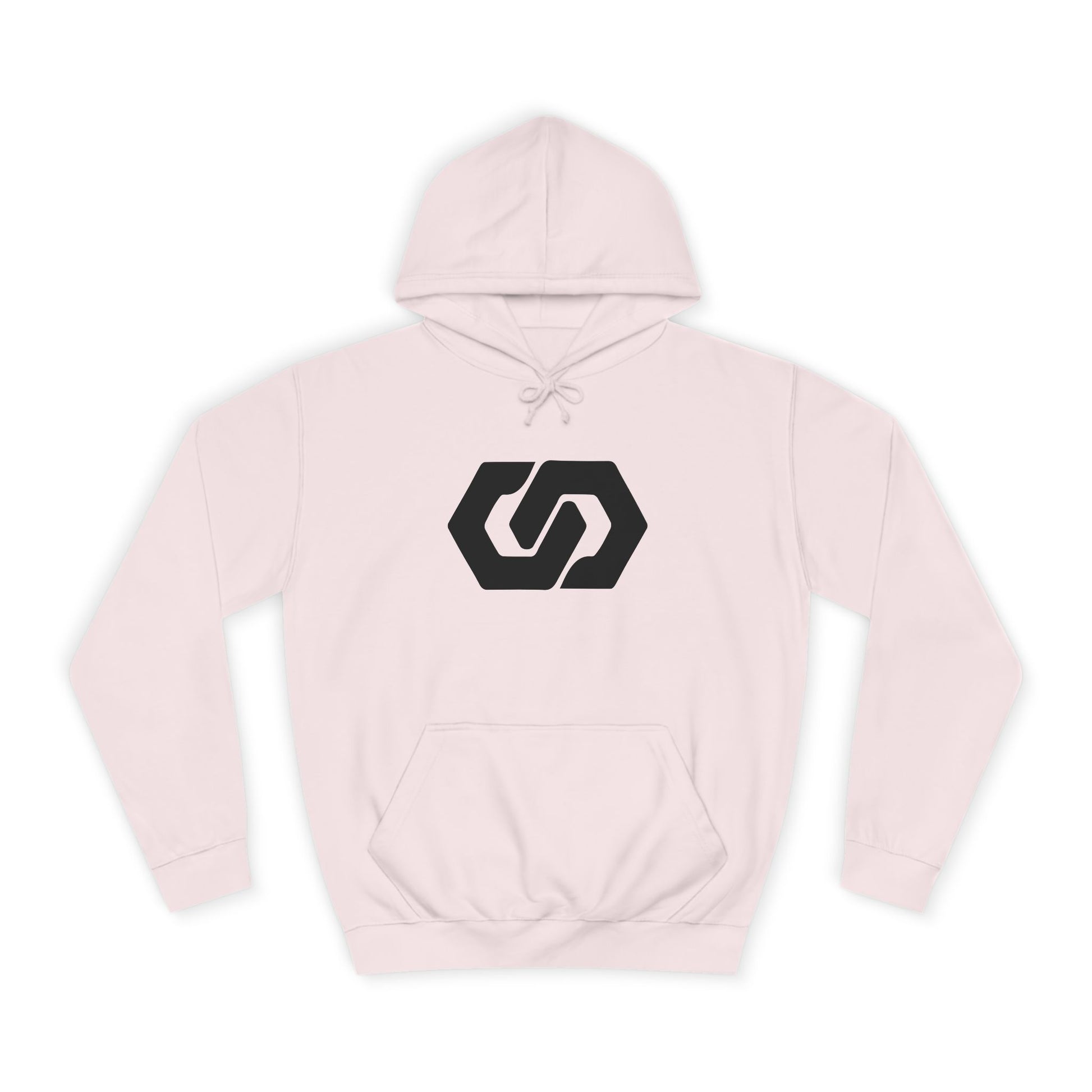 Unisex College Hoodie - Minimalist Logo Design - OVERZELUS