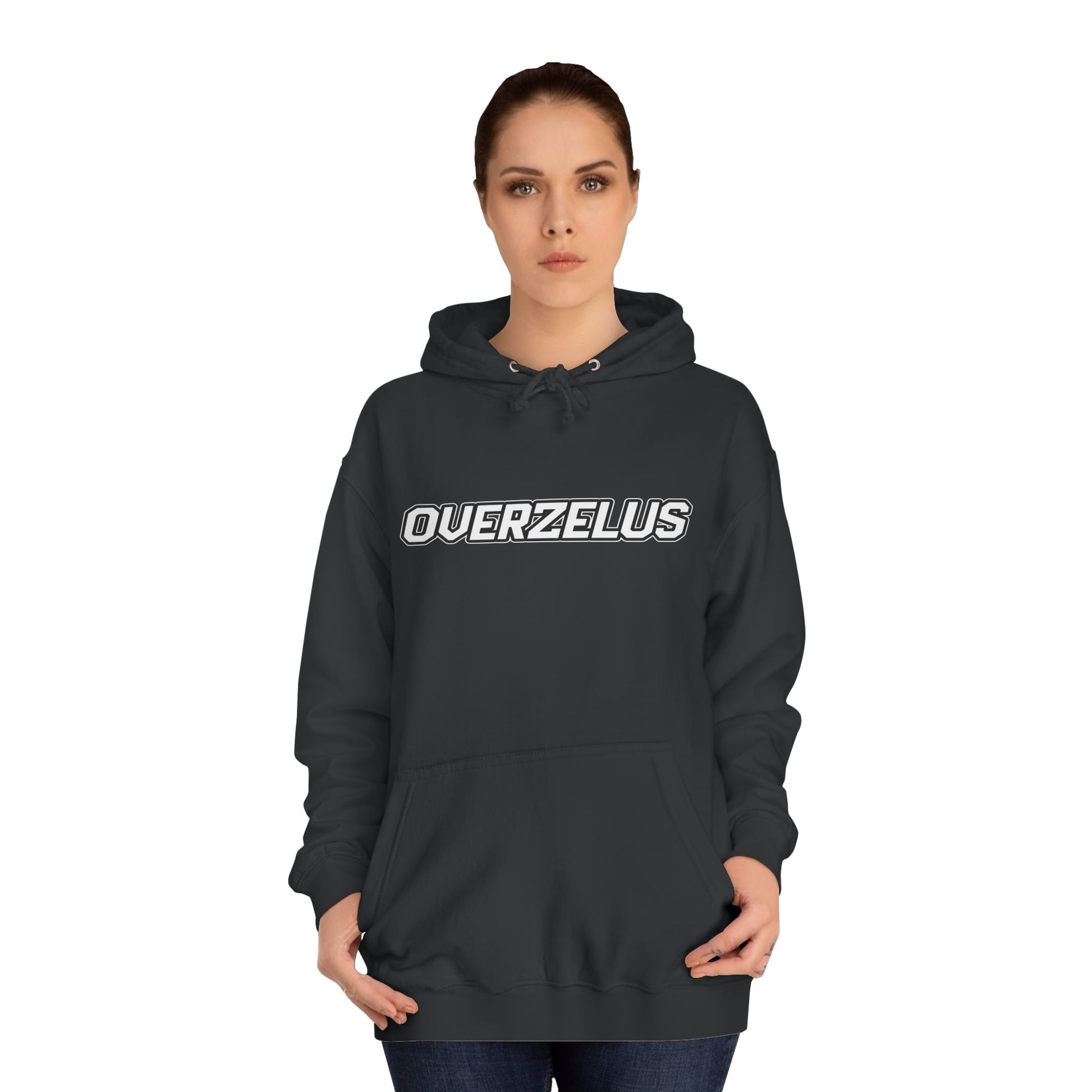 Unisex College Hoodie - Overzelus Urban Style - OVERZELUS