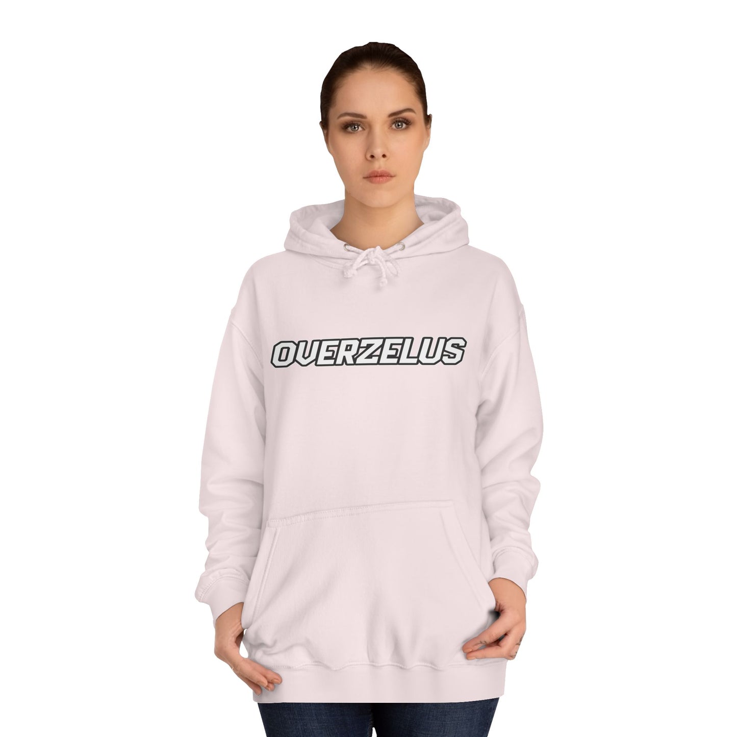 Unisex College Hoodie - Overzelus Urban Style - OVERZELUS