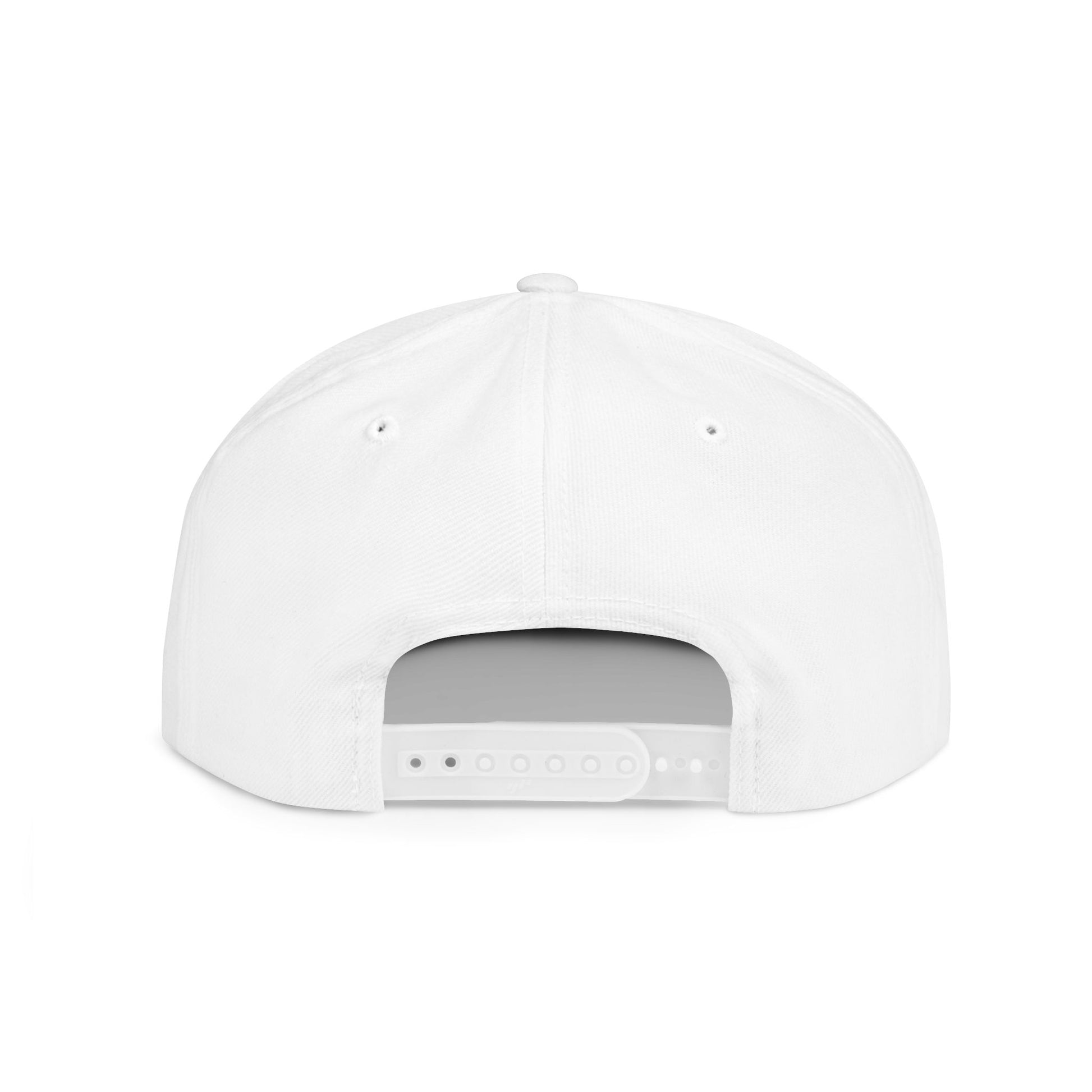 Born Rich Flame Embroidered Flat Bill Snapback Hat - OVERZELUS