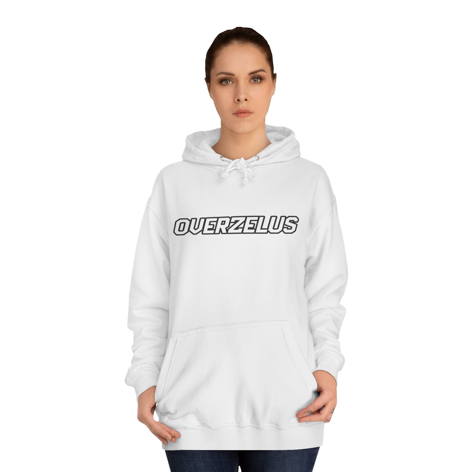 Unisex College Hoodie - Overzelus Urban Style - OVERZELUS
