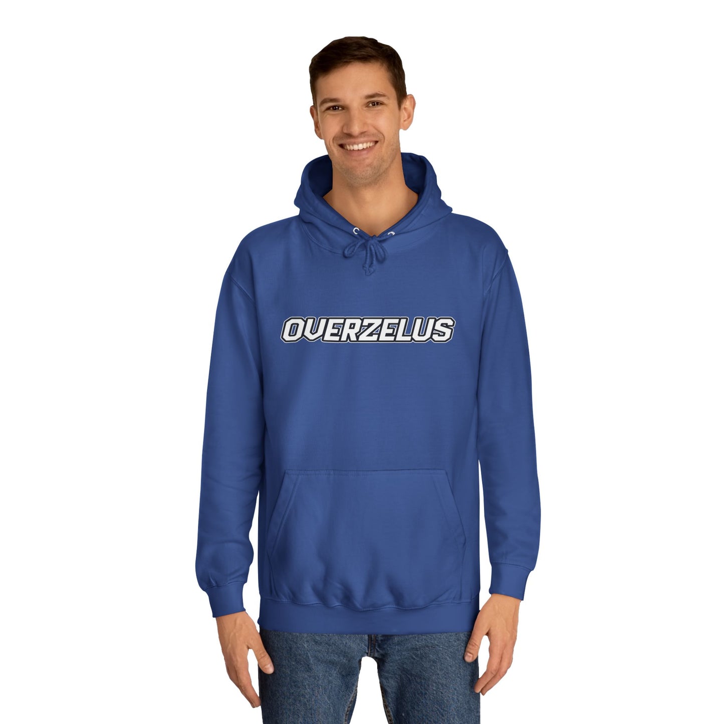 Unisex College Hoodie - Overzelus Urban Style - OVERZELUS