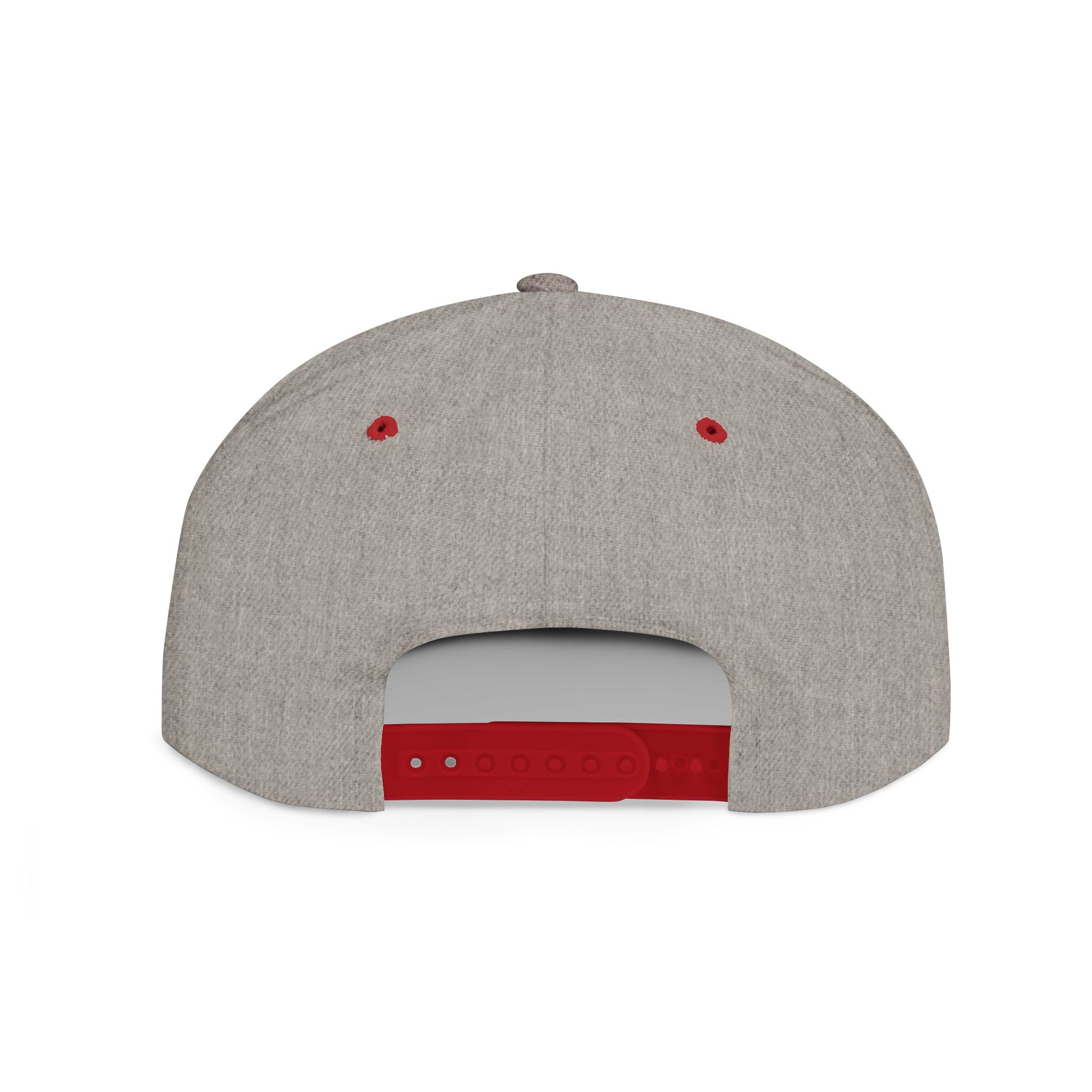 Born Rich Flame Embroidered Flat Bill Snapback Hat - OVERZELUS
