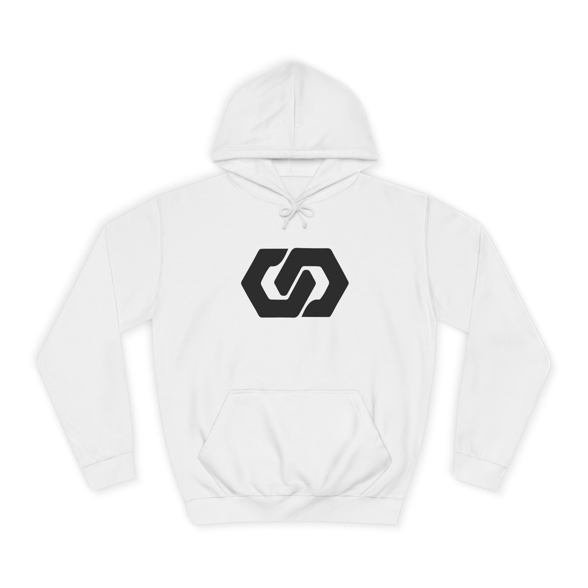 Unisex College Hoodie - Minimalist Logo Design - OVERZELUS