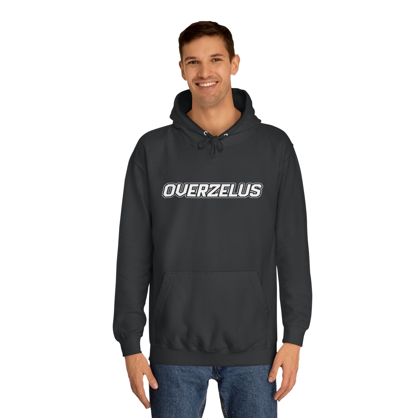 Unisex College Hoodie - Overzelus Urban Style - OVERZELUS