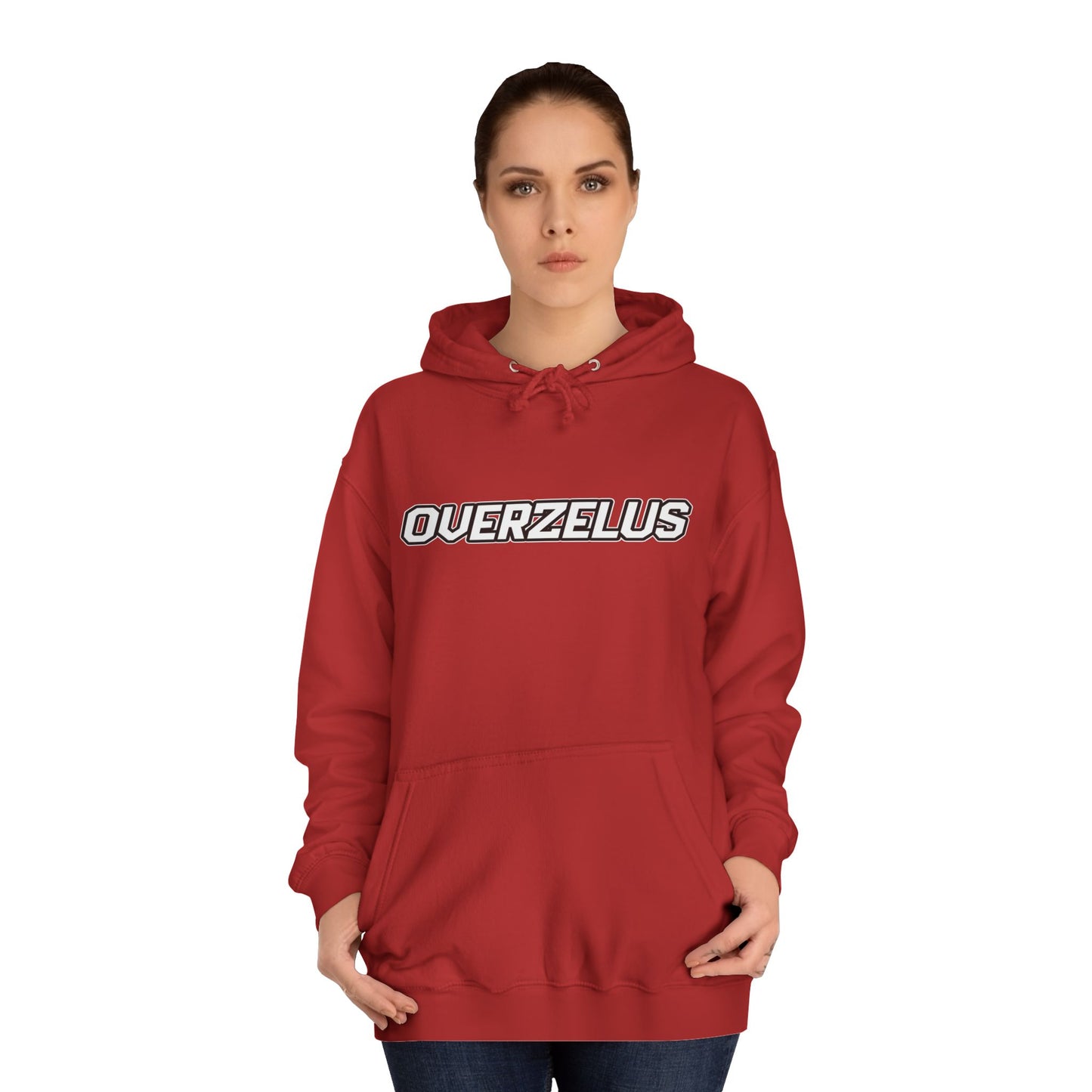 Unisex College Hoodie - Overzelus Urban Style - OVERZELUS