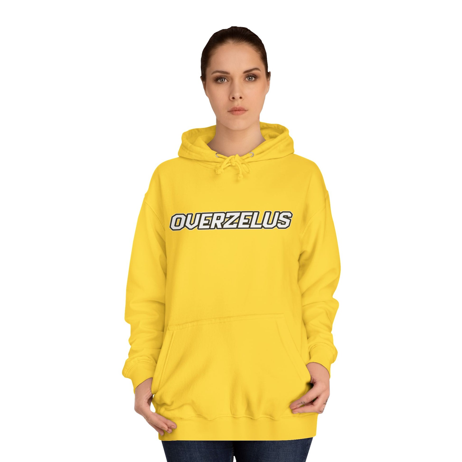 Unisex College Hoodie - Overzelus Urban Style - OVERZELUS