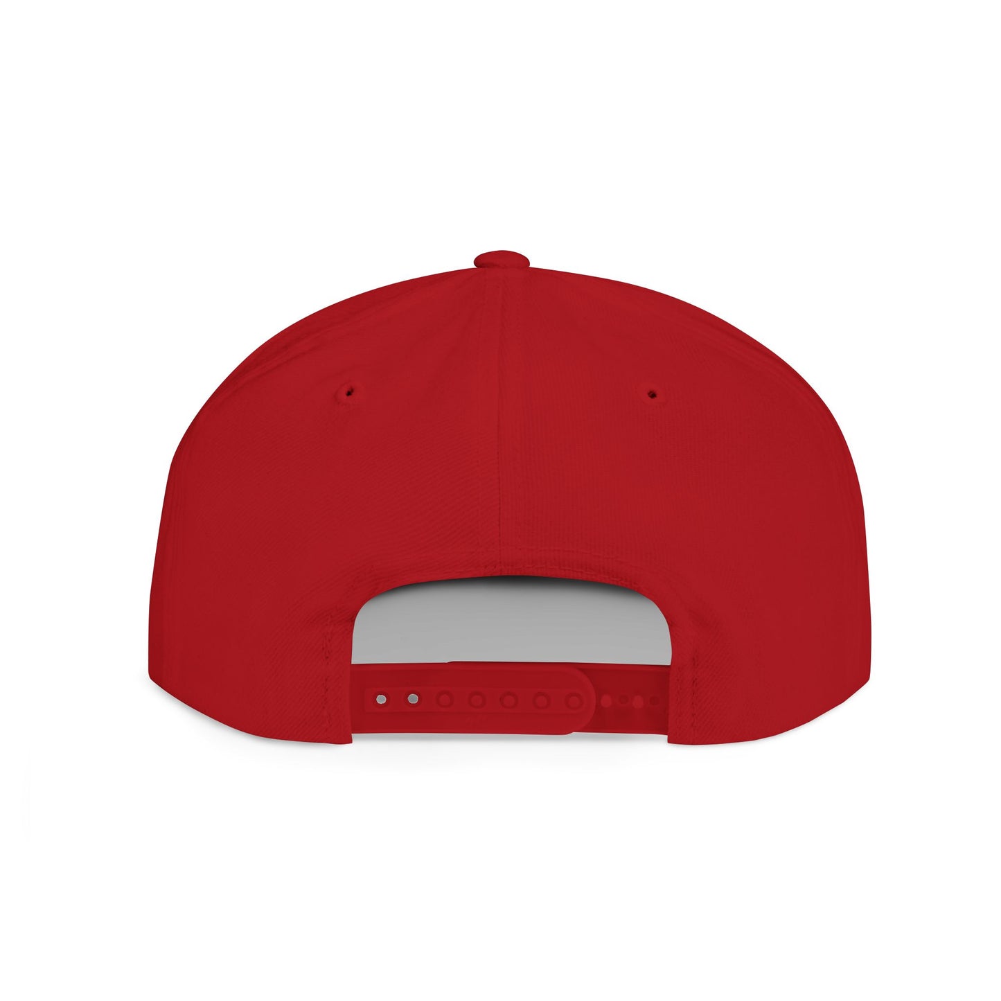 Born Rich Flame Embroidered Flat Bill Snapback Hat - OVERZELUS