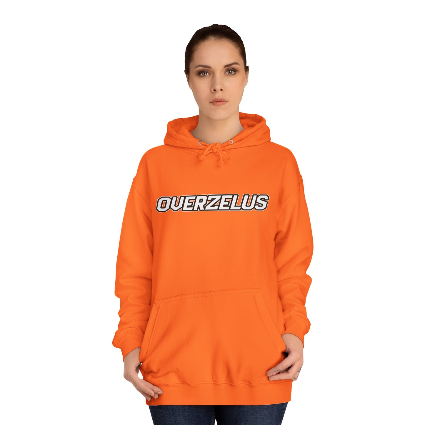 Unisex College Hoodie - Overzelus Urban Style - OVERZELUS