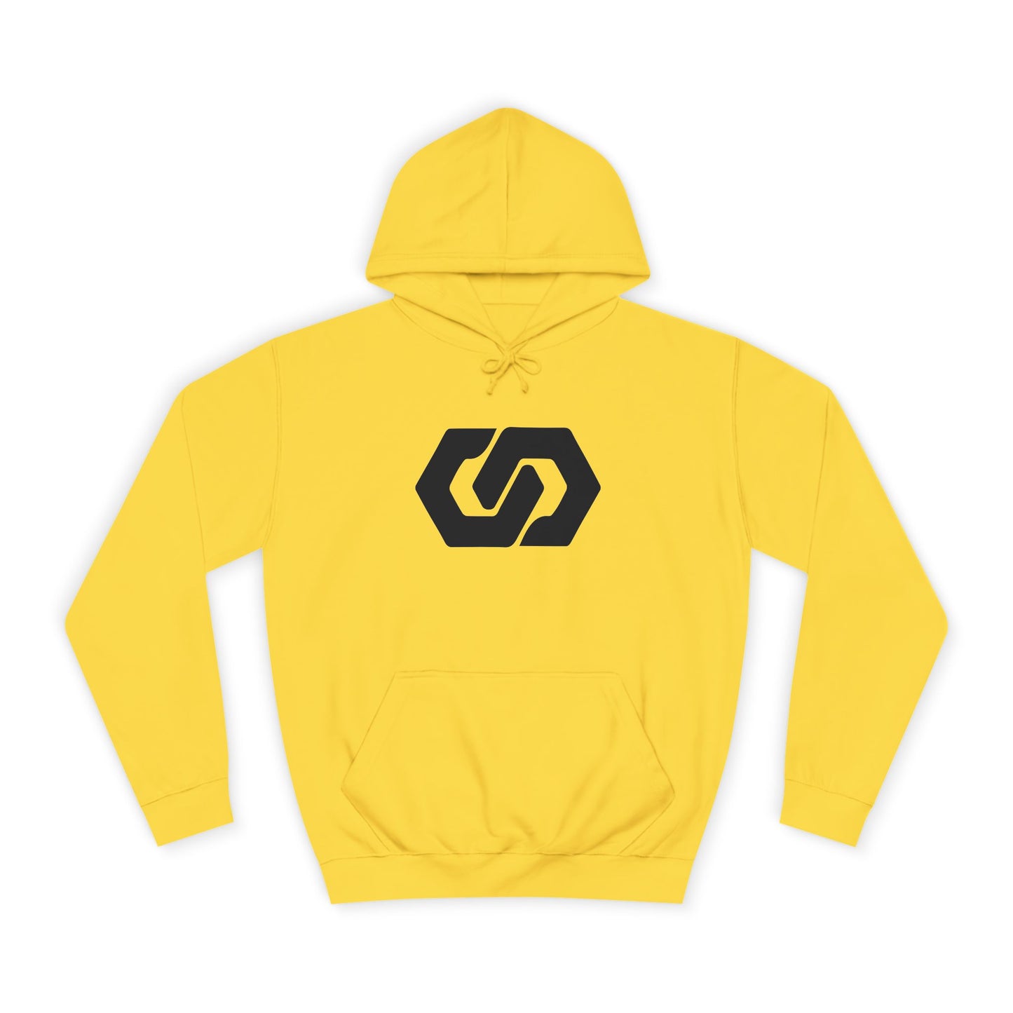 Unisex College Hoodie - Minimalist Logo Design - OVERZELUS