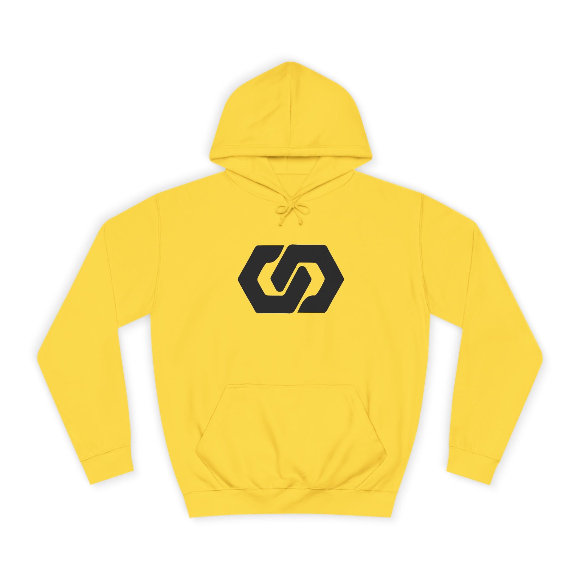 Unisex College Hoodie - Minimalist Logo Design - OVERZELUS
