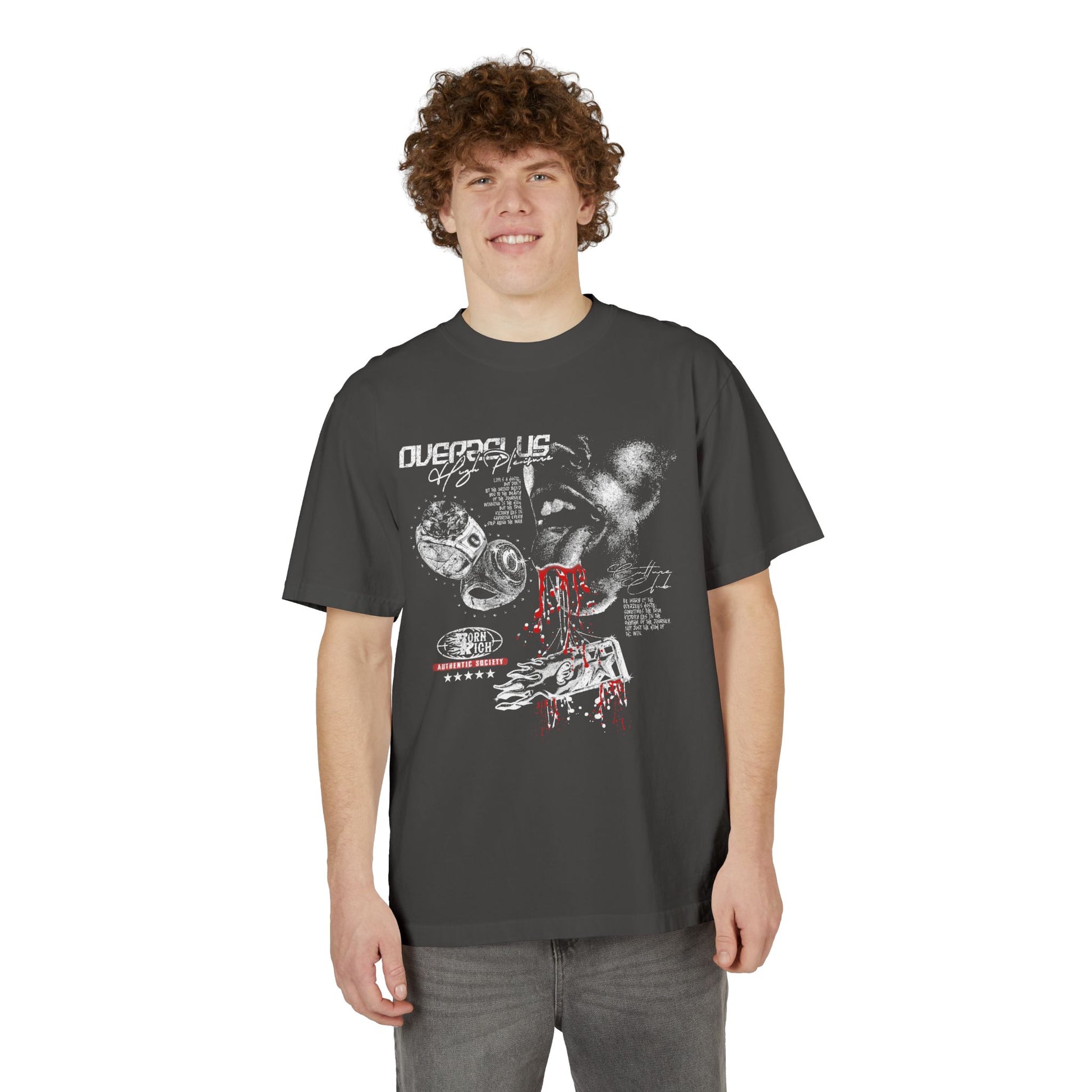 "HIGH PLEASURE" OVERZELUS TEE - OVERZELUS