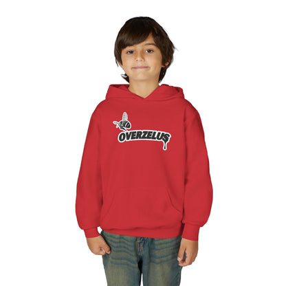 YOUTH "BE OVERZELUS" HEAVY BLEND HOODIE