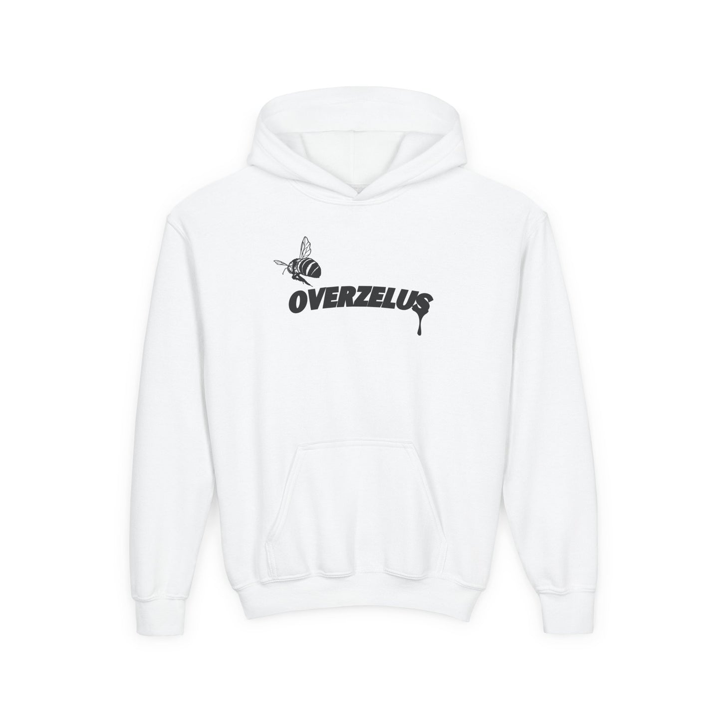 YOUTH "BE OVERZELUS" HEAVY BLEND HOODIE