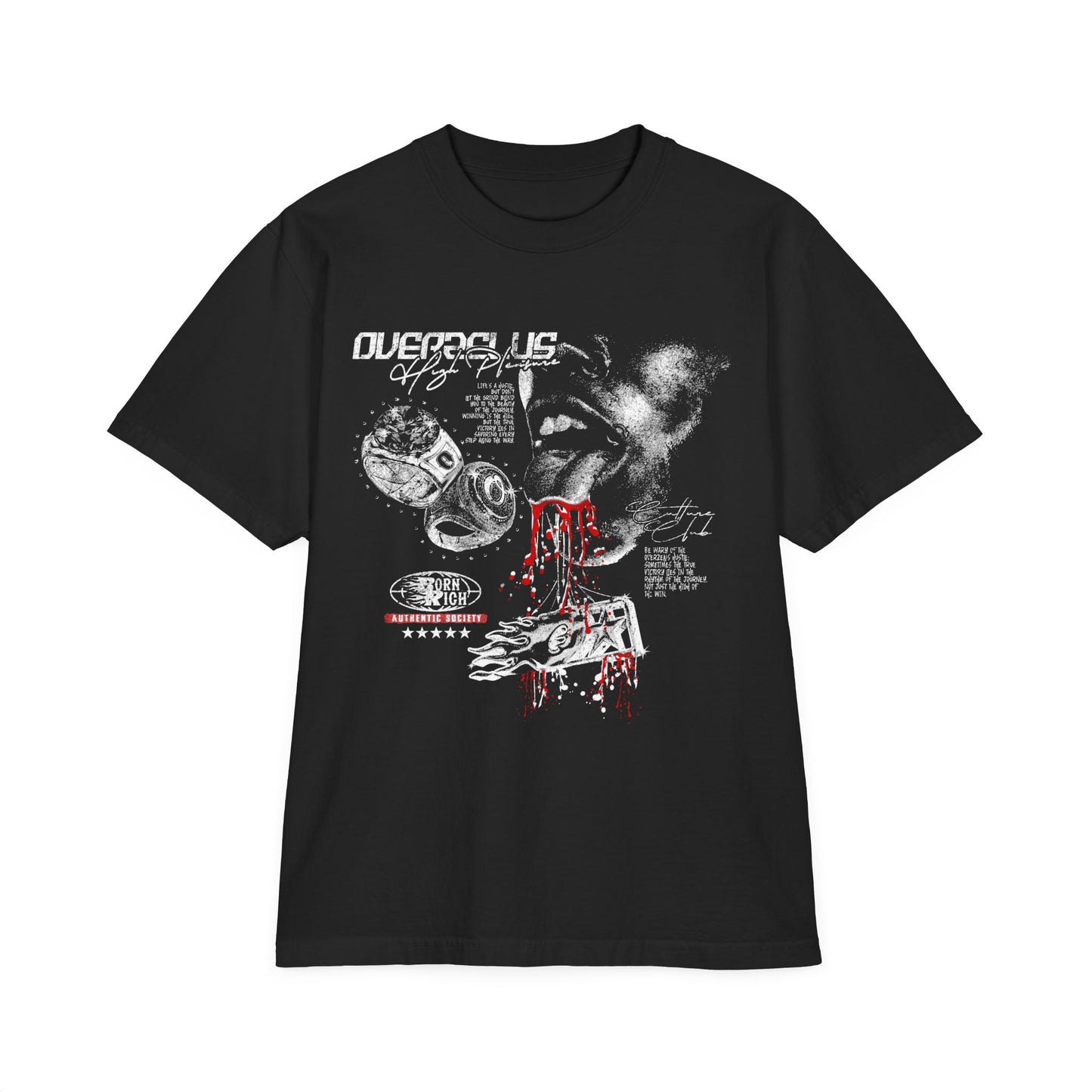 "HIGH PLEASURE" OVERZELUS TEE - OVERZELUS