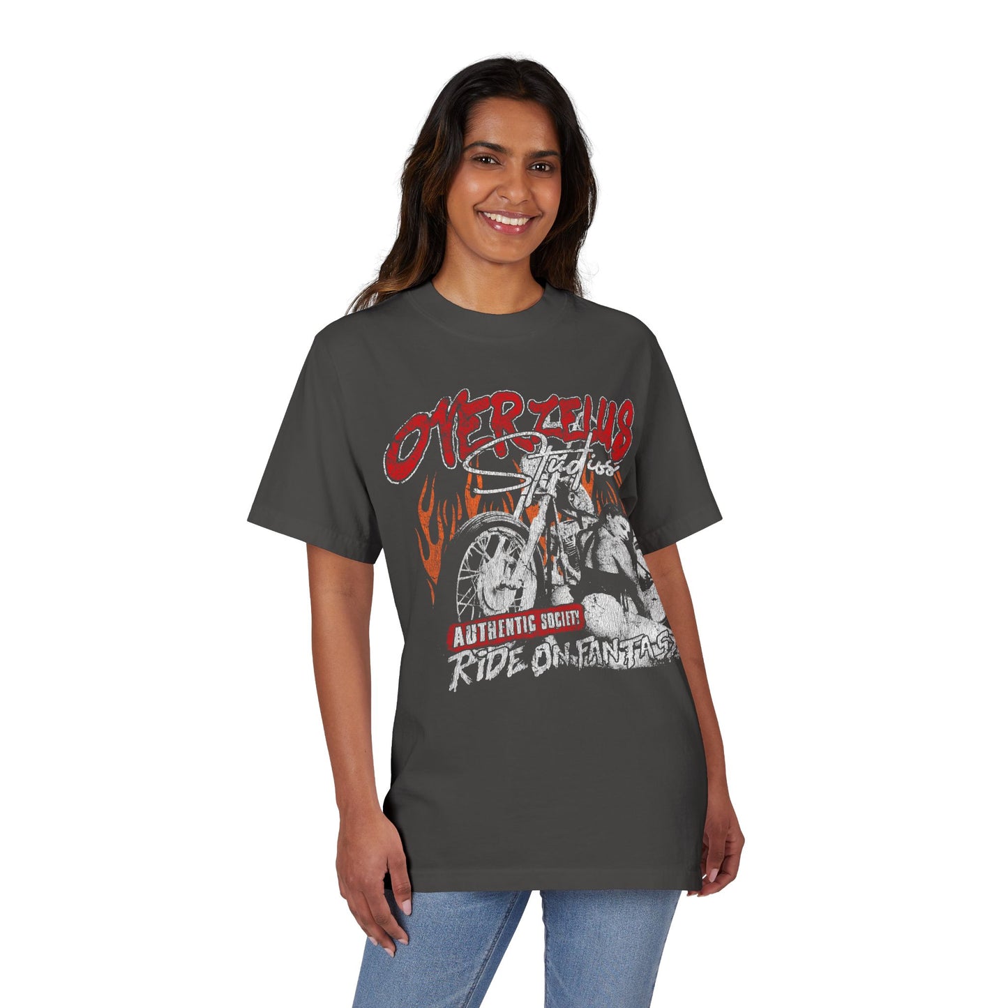 "RIDE ON" OVERZELUS TEE