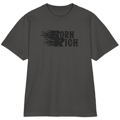 "BORN RICH" OVERZELUS TEE