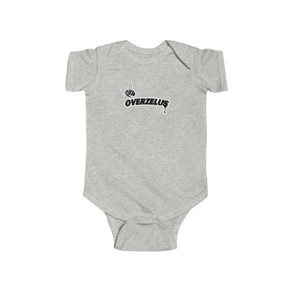 "BE OVERZELUS' BABY BODYSUIT
