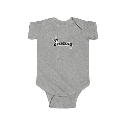"BE OVERZELUS' BABY BODYSUIT