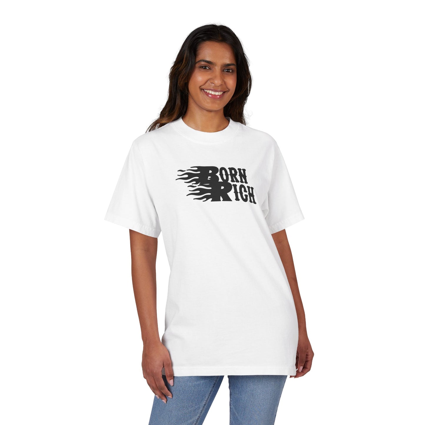 "BORN RICH" OVERZELUS TEE