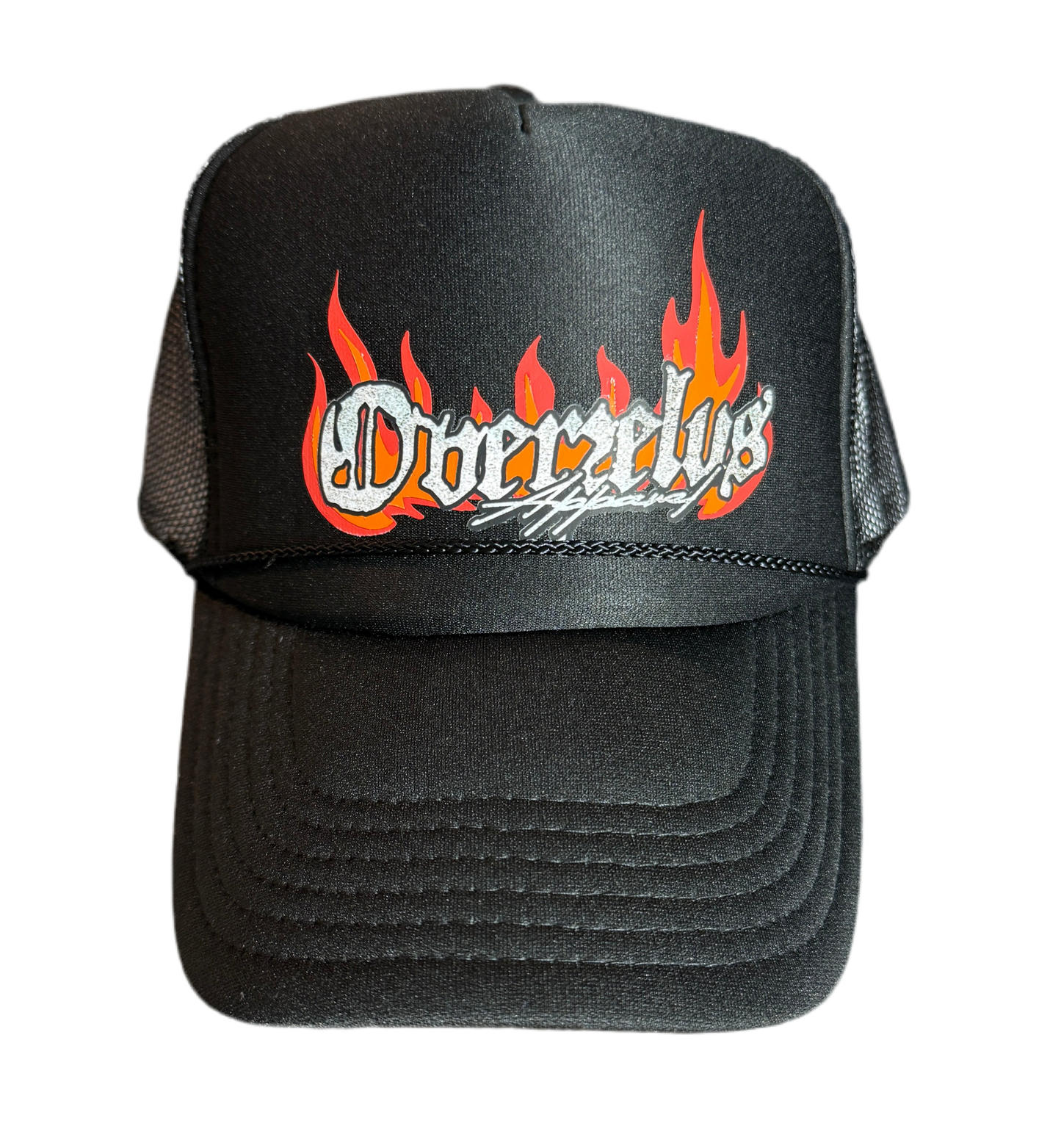 Overzelus Flames Trucker Hat