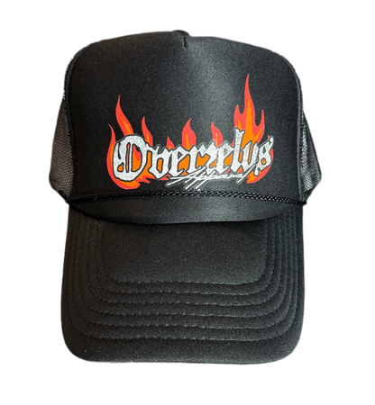 Overzelus Flames Trucker Hat