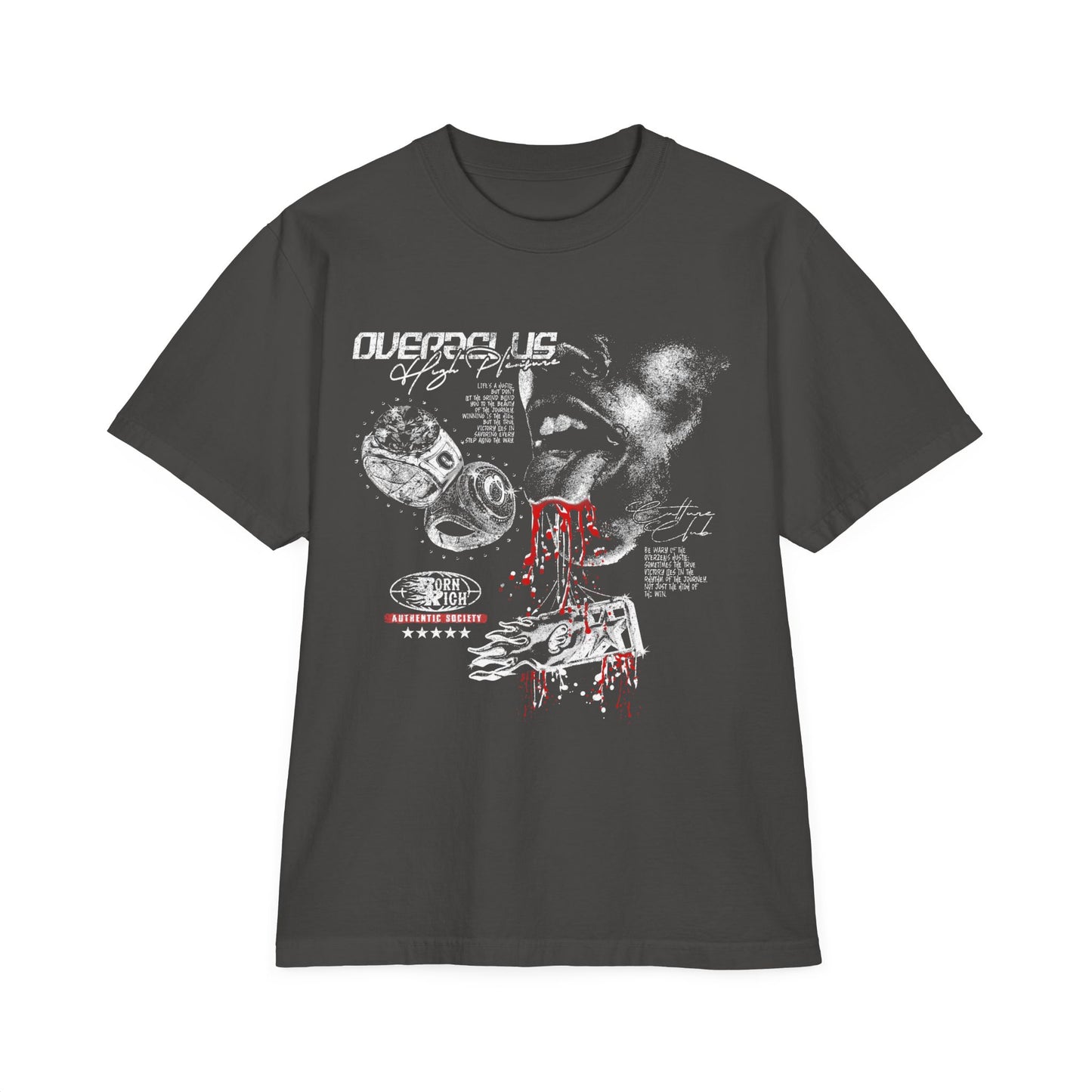 "HIGH PLEASURE" OVERZELUS TEE - OVERZELUS