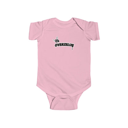 "BE OVERZELUS' BABY BODYSUIT
