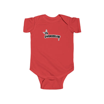 "BE OVERZELUS' BABY BODYSUIT