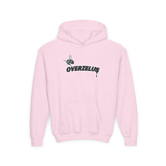 YOUTH "BE OVERZELUS" HEAVY BLEND HOODIE