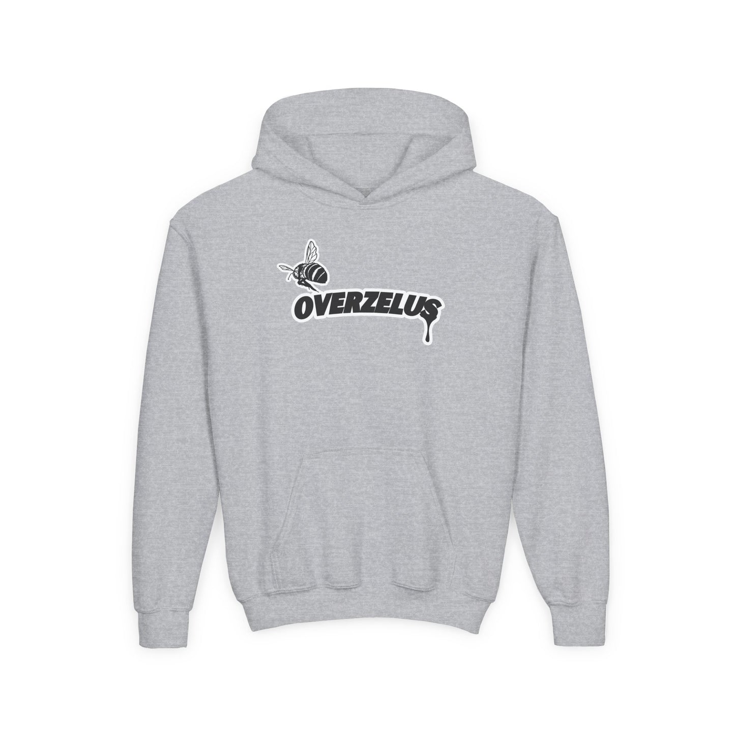 YOUTH "BE OVERZELUS" HEAVY BLEND HOODIE